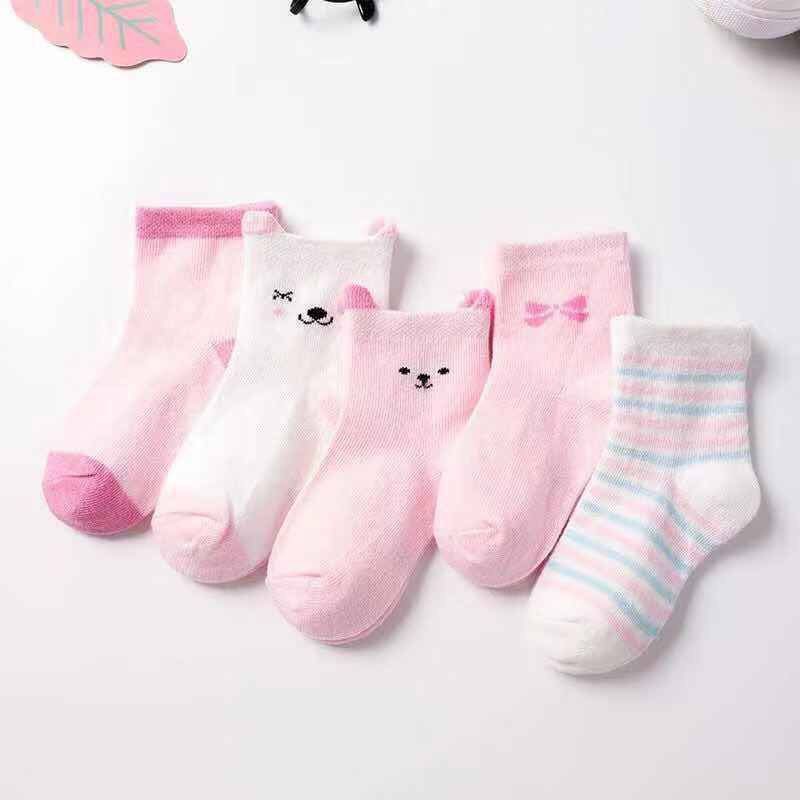 Set 5 đôi tất cho bé 0-6 tuổi