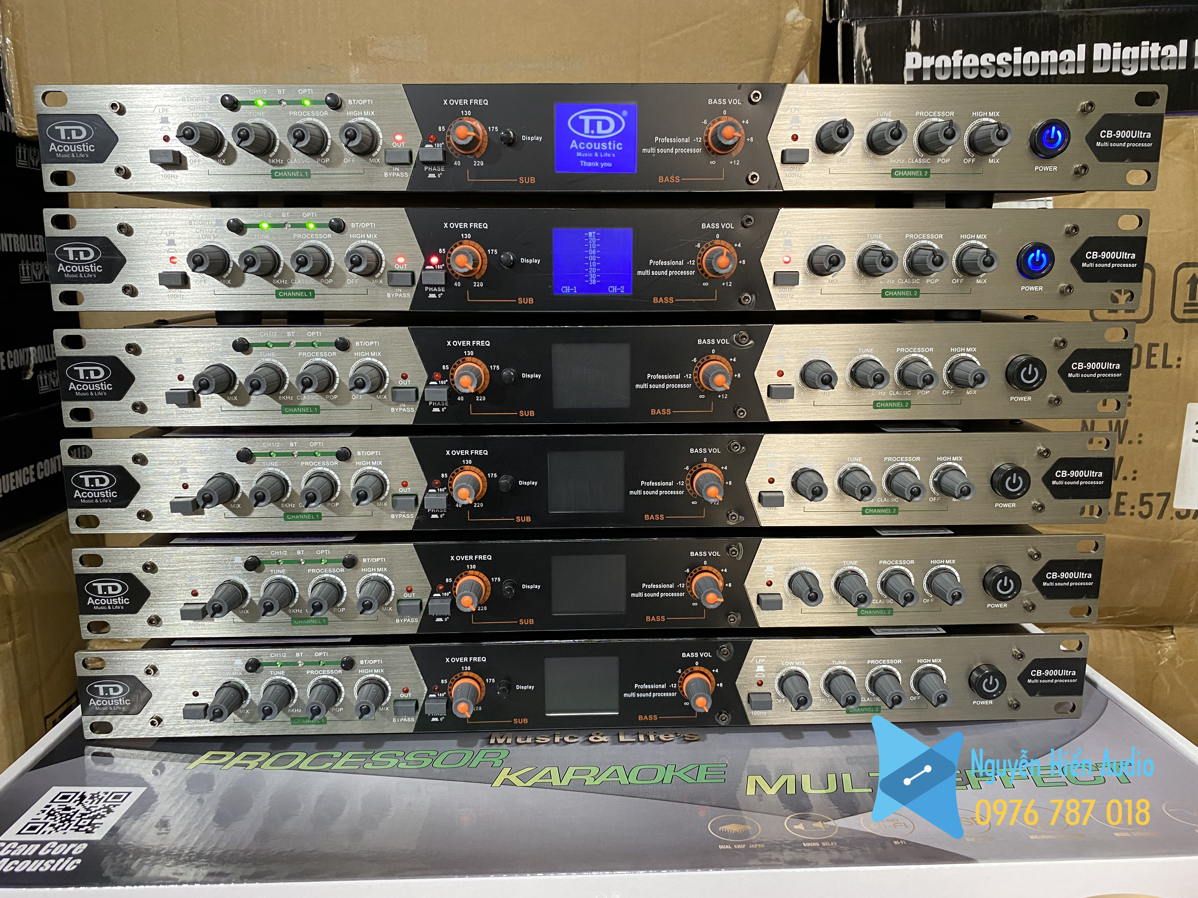 Nâng tiếng TDacoustic CB900 Ultra cổng Quang, Bluetooth (xả hàng)