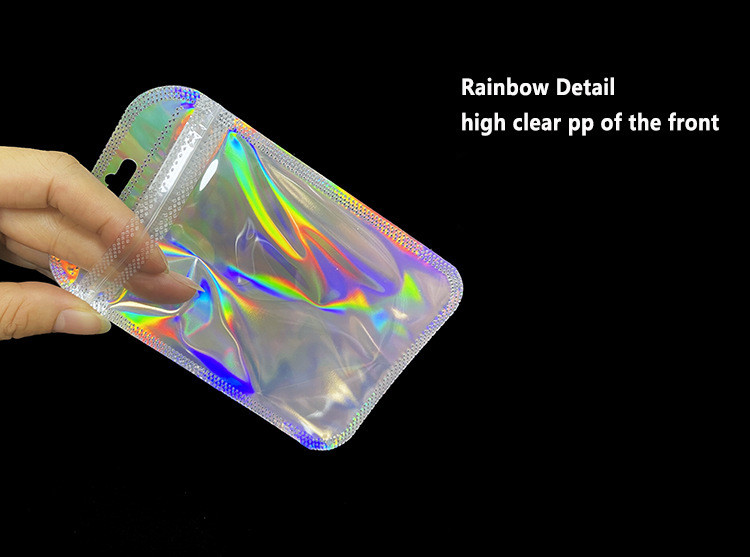 Túi zip hologram đựng đồ trang sức