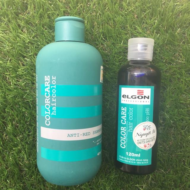 Dầu gội triệt ánh sắc camcolorcare elgon 120ml