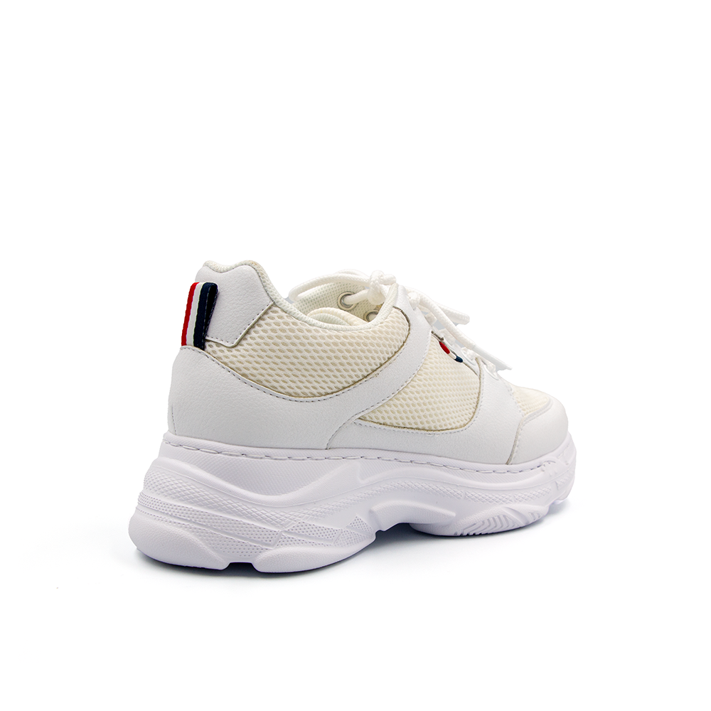 SIÊU SALE 7.7 | Giảm 30% đơn 199k - Giày Sneaker Nữ Đế Cao 7cm Da Microfiber Siêu Nhẹ Tomoyo TMW31307
