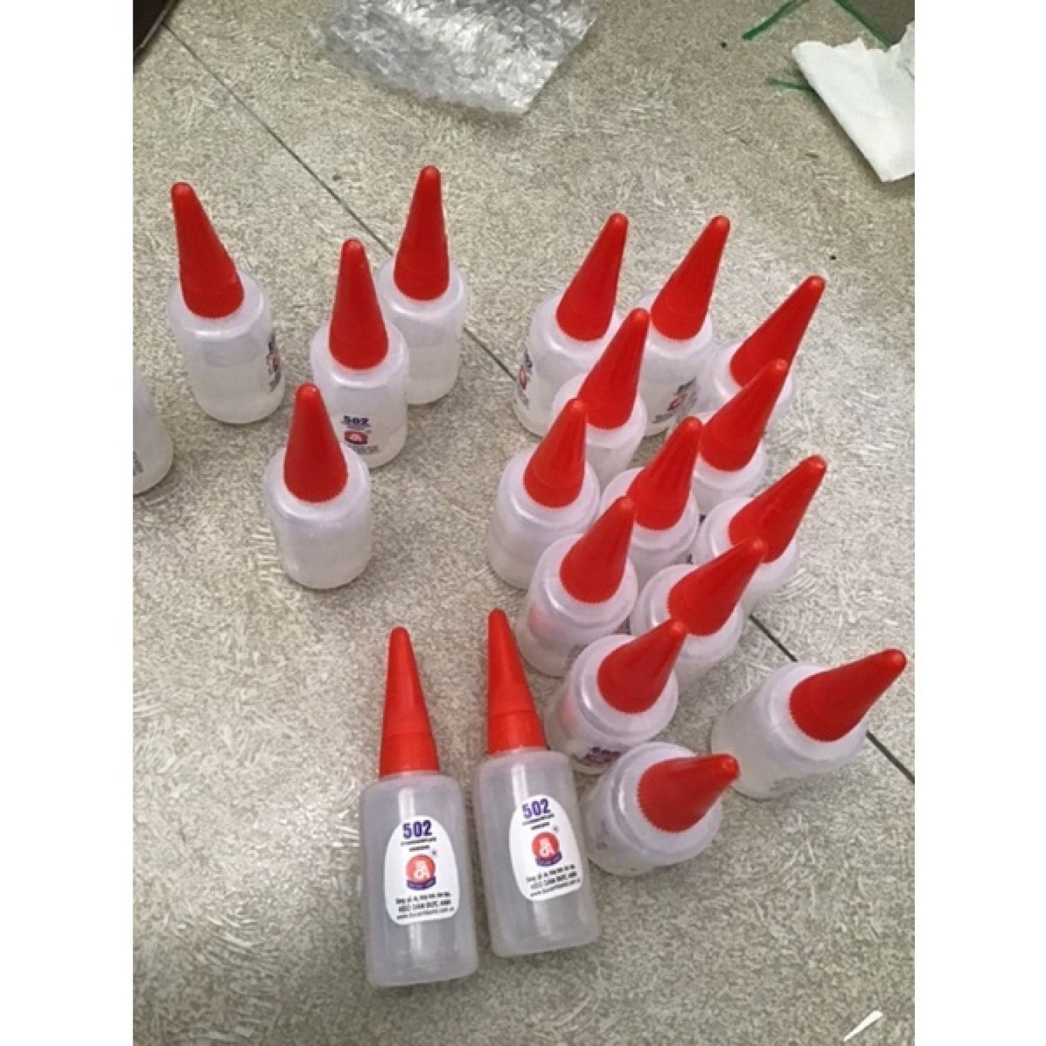 Keo dán 3 giây, Keo 502 lọ nhỏ siêu dính