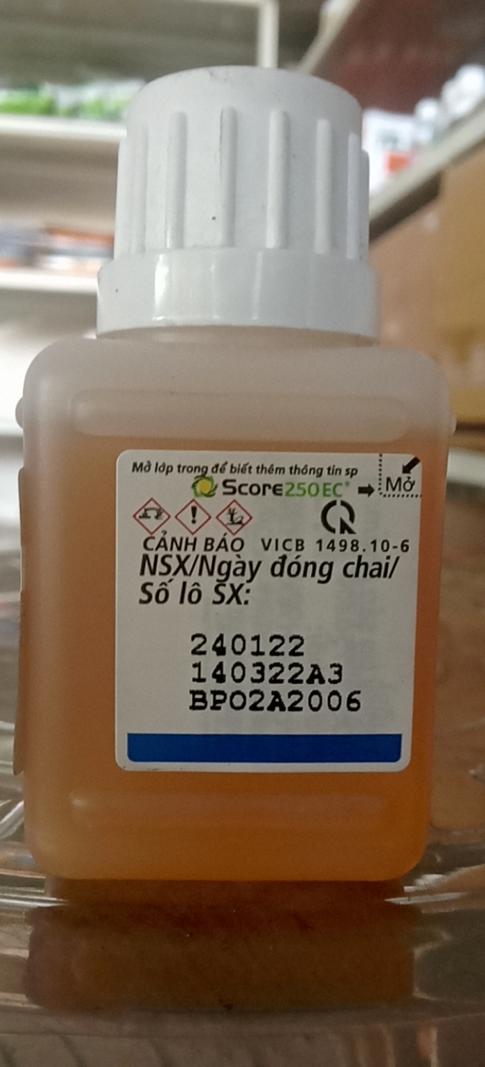 Thuốc trừ bệnh SCORE GOLD 250EC Chai 50ml .