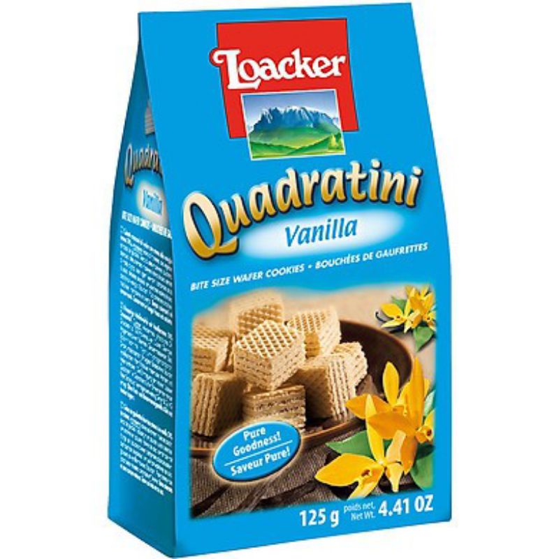 (6 Vị) Bánh Xốp Loacker Ý 125g