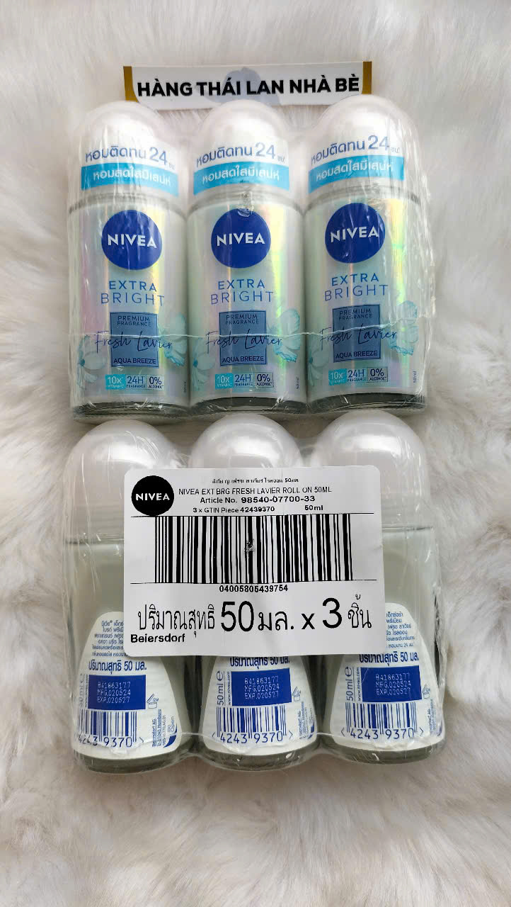 Lăn khử mùi Nivea Thái Lan 50ml- NIVEA NỮ