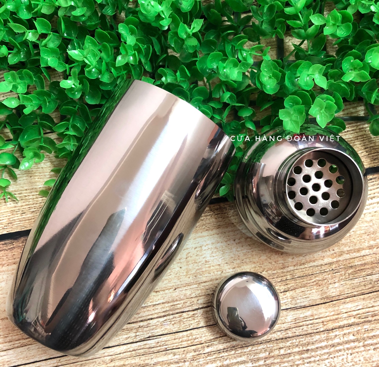 Bình lắc shaker inox dày 750ml/ 550ml - pha chế cocktail , trà sữa
