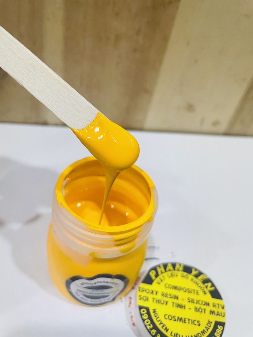 Tinh màu pha keo poly,silicon,epoxy(lọ 100gram)