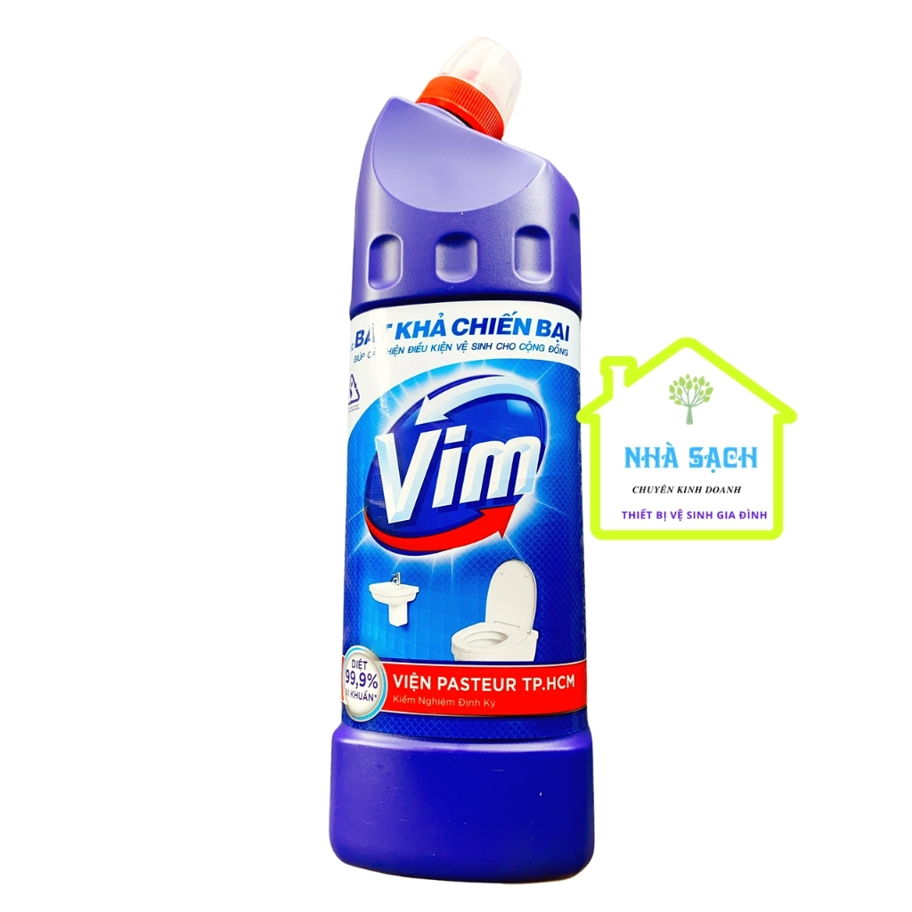 Nước Tẩy Bồn Cầu Vim Diệt Khuẩn Loại 900ml