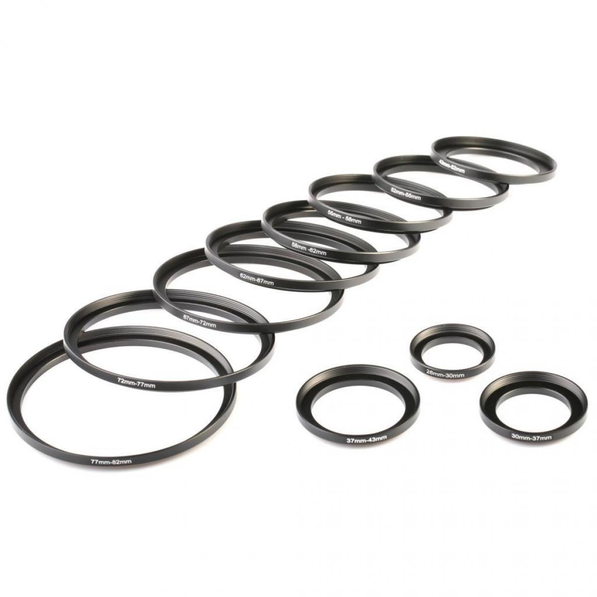 Adapter Ring chuyển filter, hood từ size lớn xuống size nhỏ - Step Up Ring