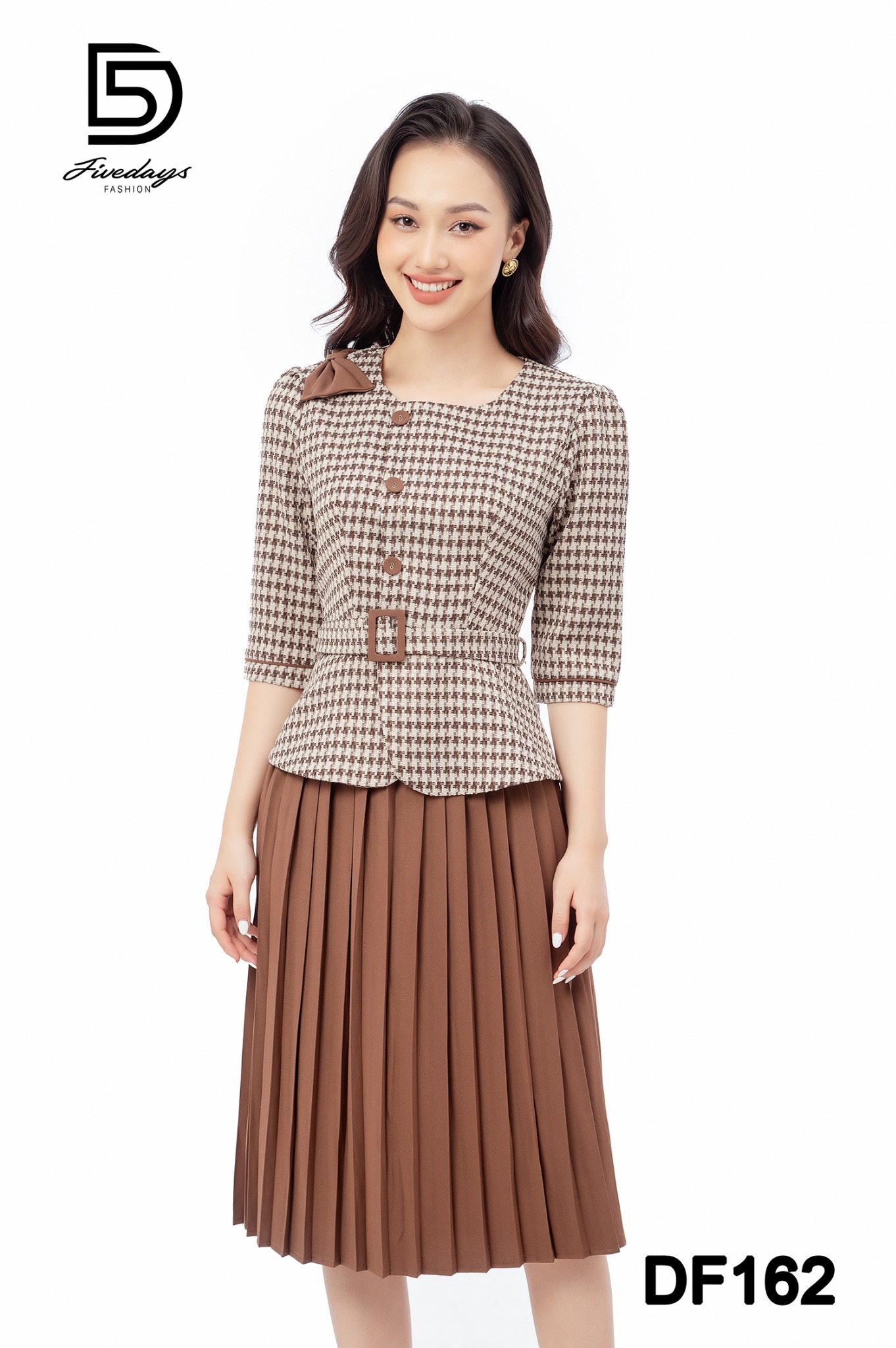 Set váy dập ly FIVEDAYS