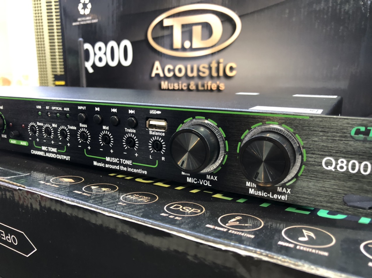 [HCM]Vang cơ lai số TD Acoustic Q800 (loại 1)