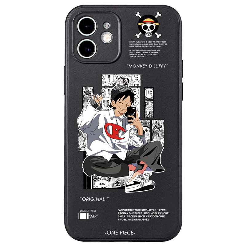 Ốp lưng iphone cạnh vuông One Piece BVC 6/6plus/6s/6splus/7/7plus/8/8plus/x/xr/xs/11/12/pro/promax BVC178