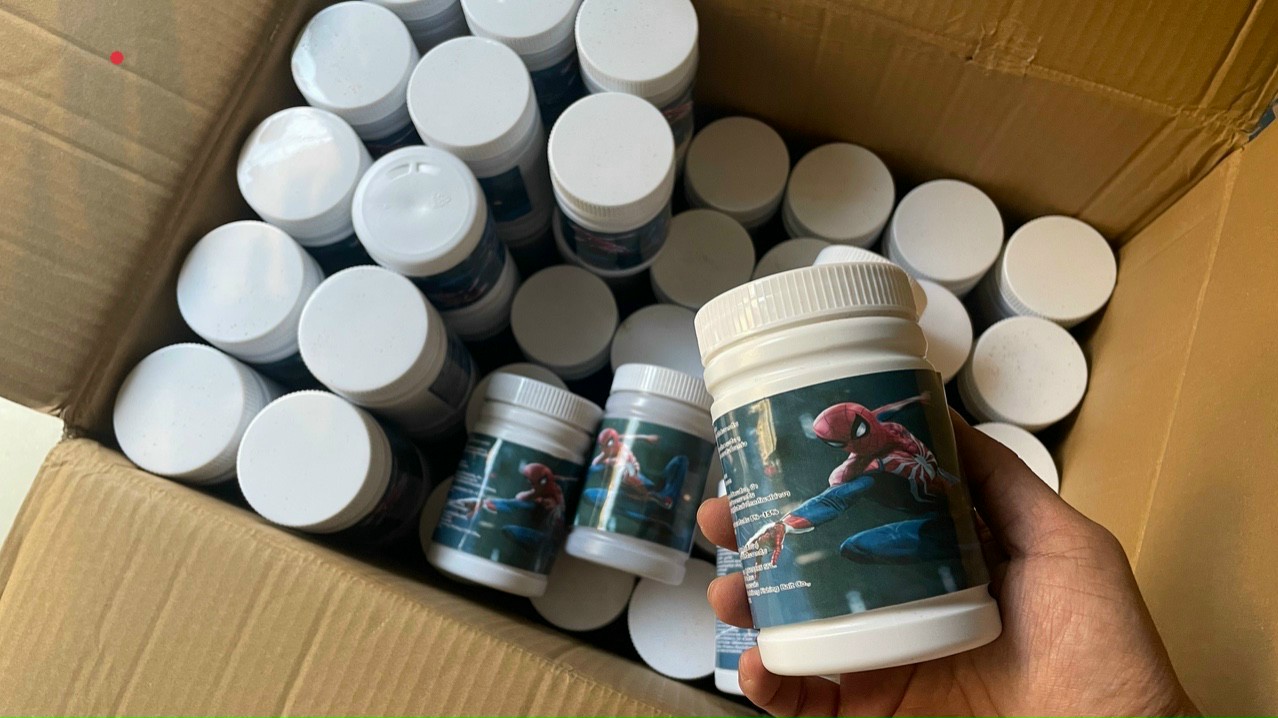 COMBO   2 LỌ MỒI BỘT TƠ NHỆN CHUYÊN CÂU ĐÀI