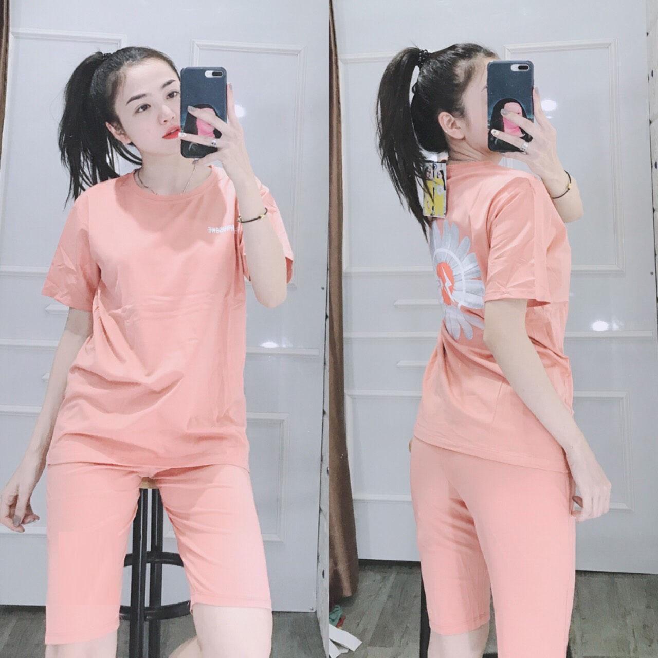 [HCM]Đồ bộ thun cotton mặc nhà dễ thương