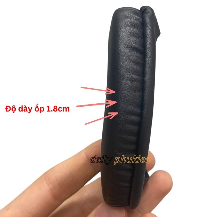 1 đôi Ốp đệm da tai nghe tròn 9cm