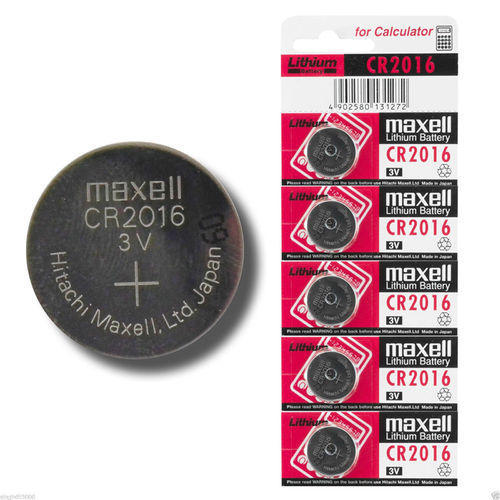 5 viên Pin CMOS CR2016 Maxell Lithium Battery 3V (5 viên)