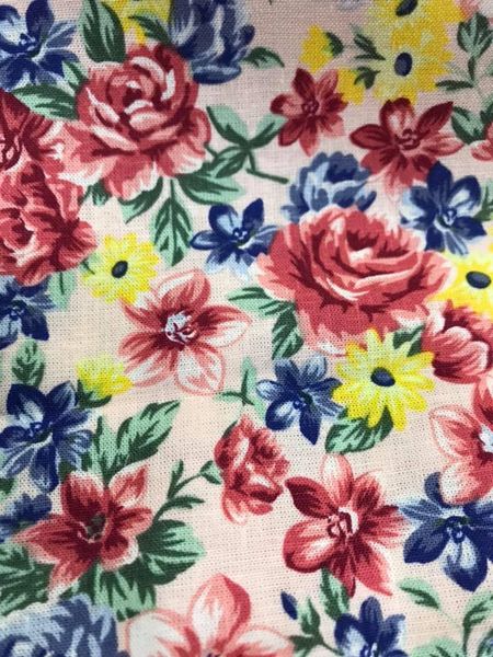 Vải linen hoa Hồng xinh đẹp!