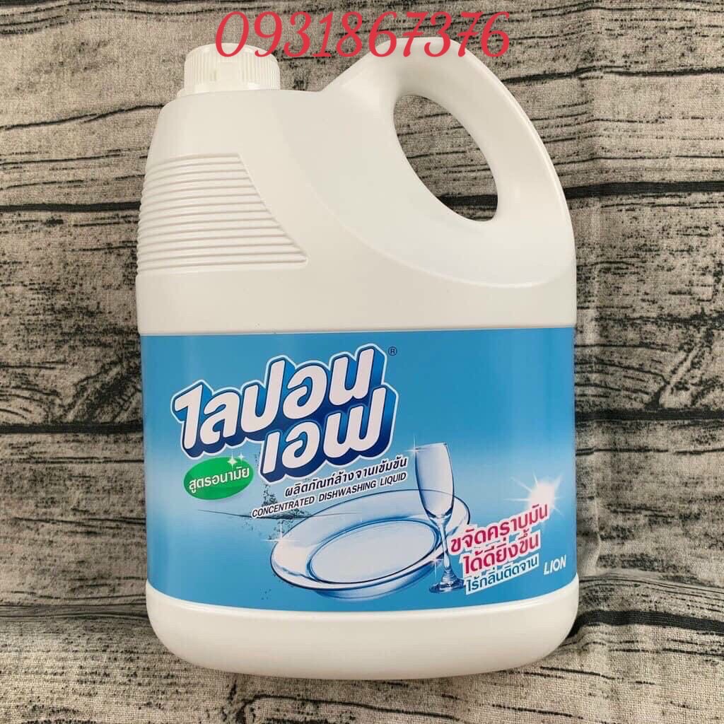 [HCM]Can Nước Rửa Chén Lipon không mùi Thái Lan