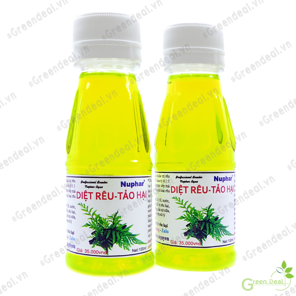 Nuphar - diệt rêu-tảo hại | diệt rêu tảo hại an toàn cho hồ cá thủy sinh