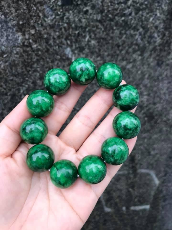 VÒNG TAY NGỌC SƠN THỦY 20LY