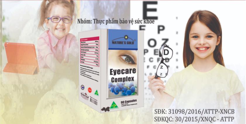 [HCM]EYECARE COMPLEX - BLUEBERRY - Viên uống bổ mắt - (90 viên/hộp)