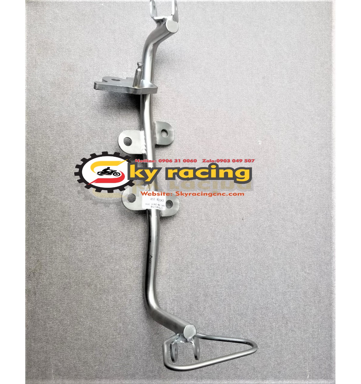 Gác chân chuẩn inox 304 gắn cho Ext2010 Ext150