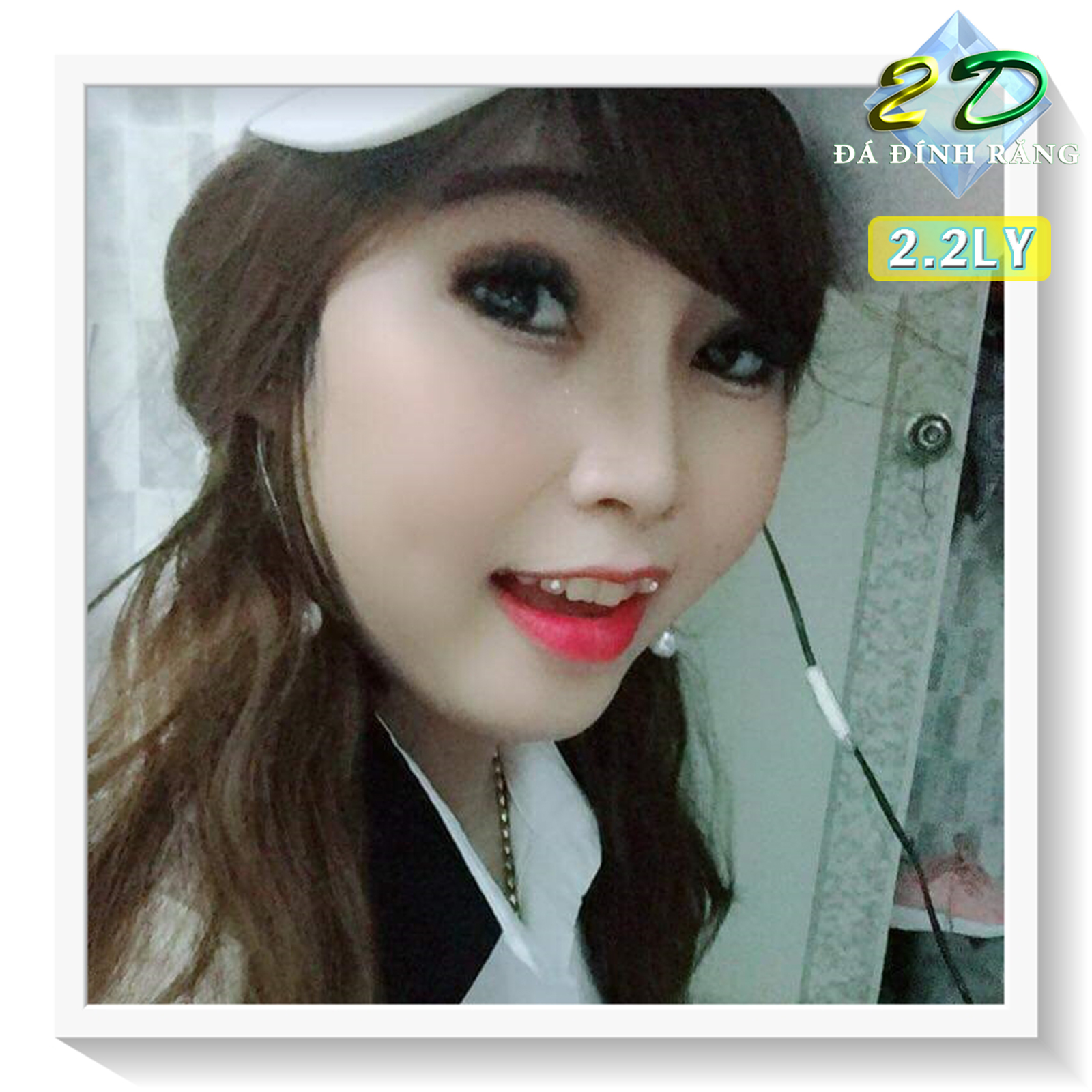 [HCM]Mua 1 tặng 1 -Đá đính răng Thụy Sĩ 2.2LY (loại vừa nhỏ)