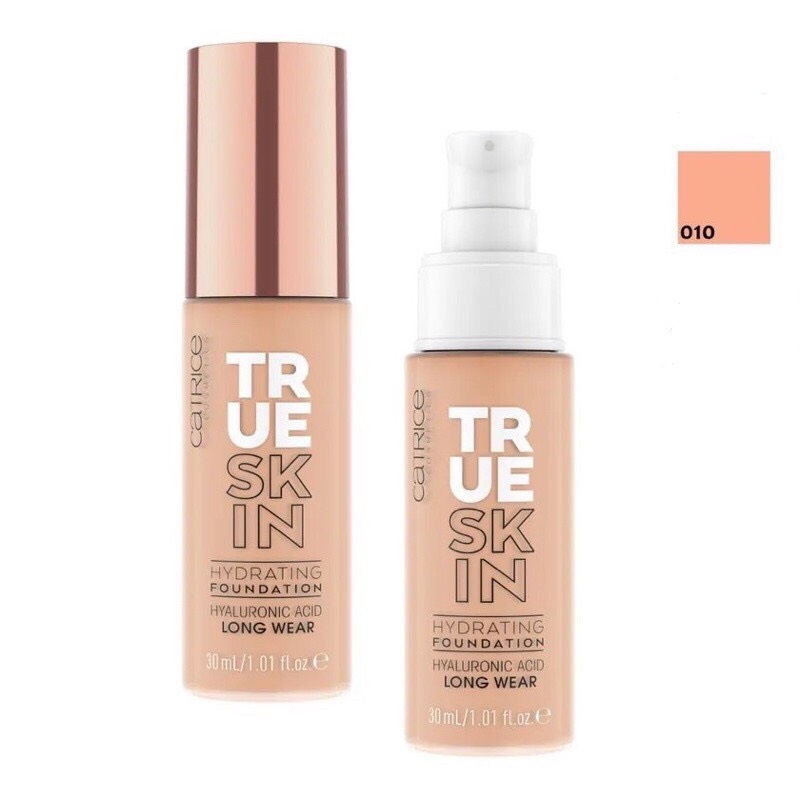 Kem Nền Catrice True Skin Hydrating Foundation Long Wear