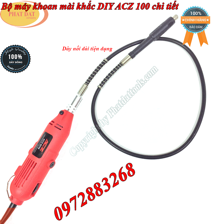 Bộ máy mài khắc ACZ 100 chi tiết