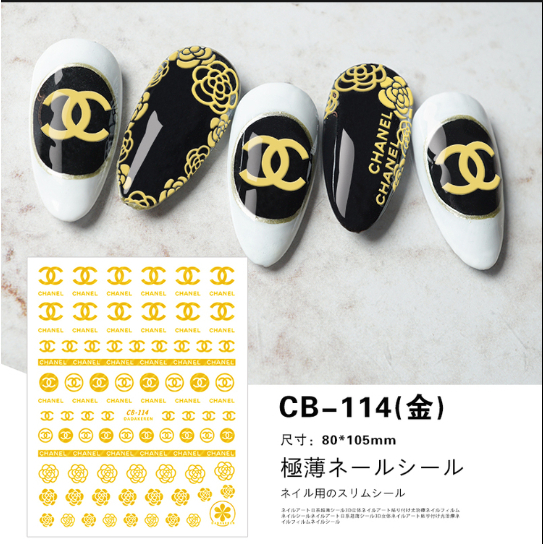 Sticker đủ các thương hiệu trang trí nail - Phụ kiện nail giá rẻ chuyên nghiệp