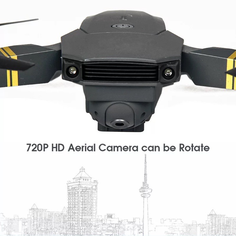 Flycam E58 wifi, camera 4K, tặng túi đựng ( có thể độ lên pin 1200mah)