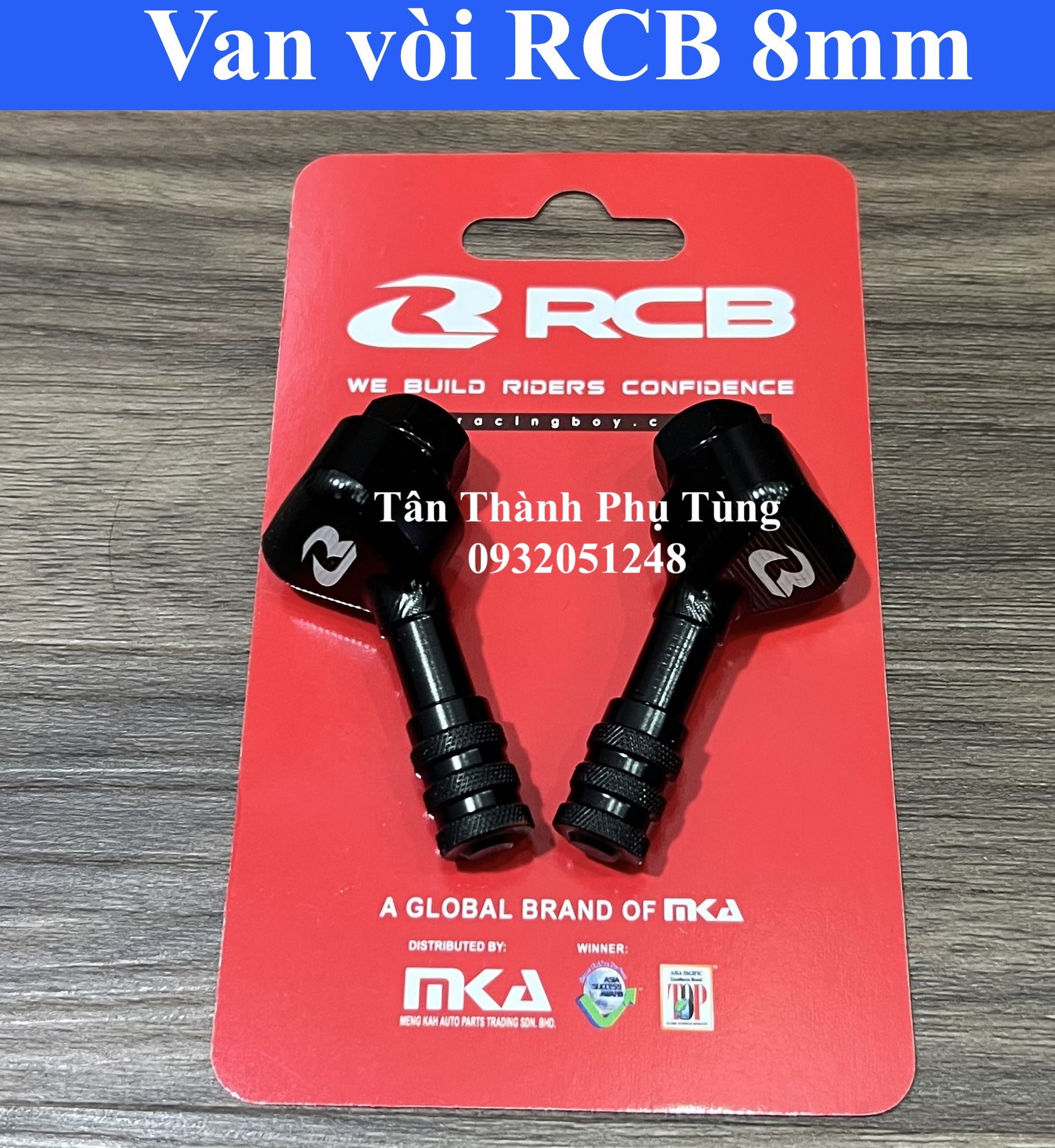 Van vòi RCB 8mm chính hãng - 1 cặp