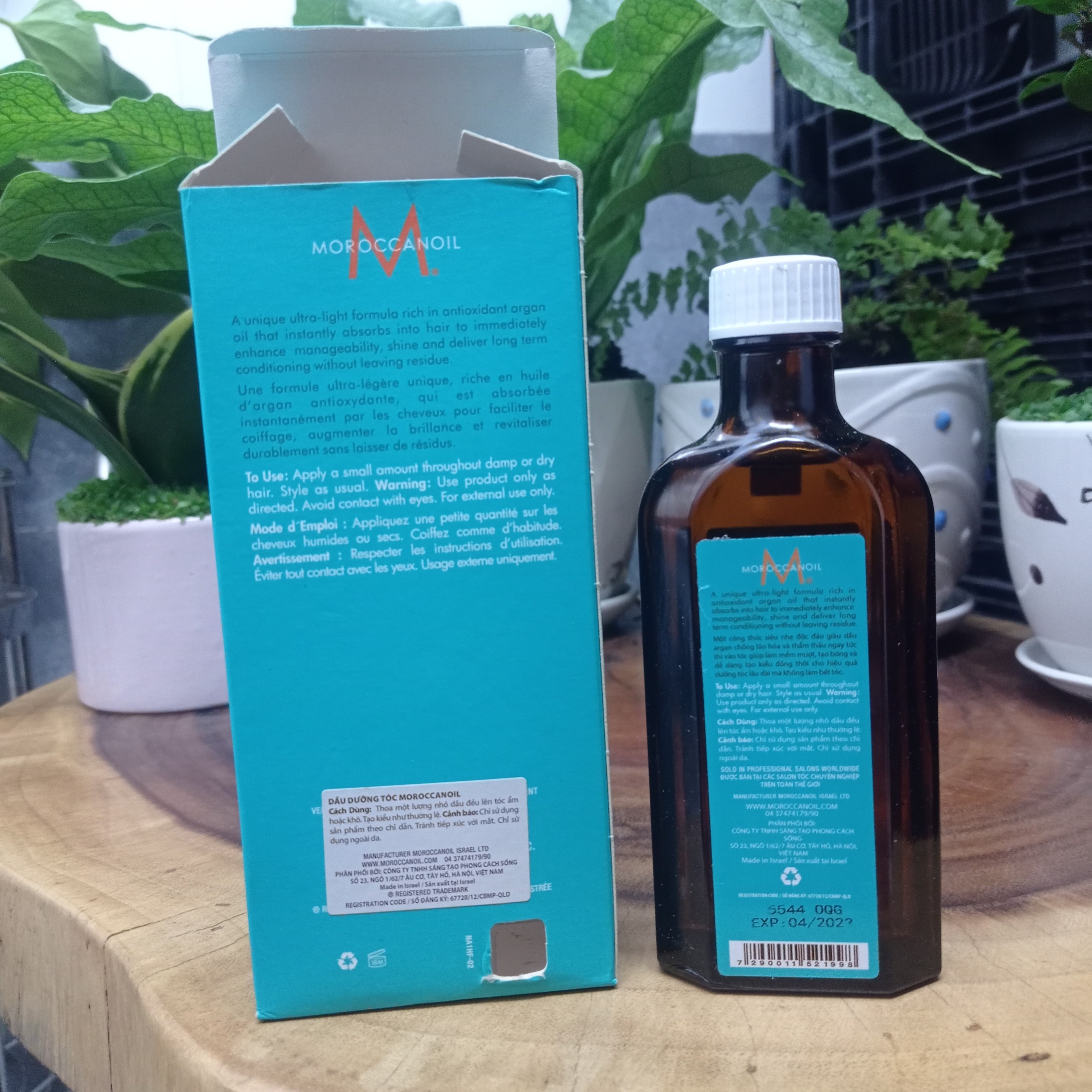[HCM]Tinh dầu dưỡng tóc Moroccanoil Treatment Light