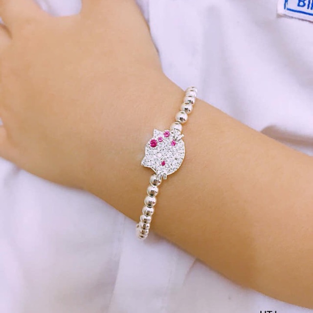 LẮC TAY MÈO KITTY CHO BÉ YÊU BẠC TA