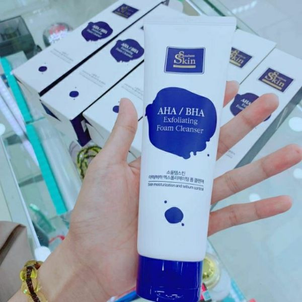 [HCM]Sữa rửa mặt AHA/BHA