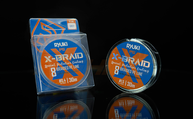 [Ảnh thật] [Chính hãng] Dây Pe Ryuki 8 X-Braid. 8 lõi, cực chắc chắn.