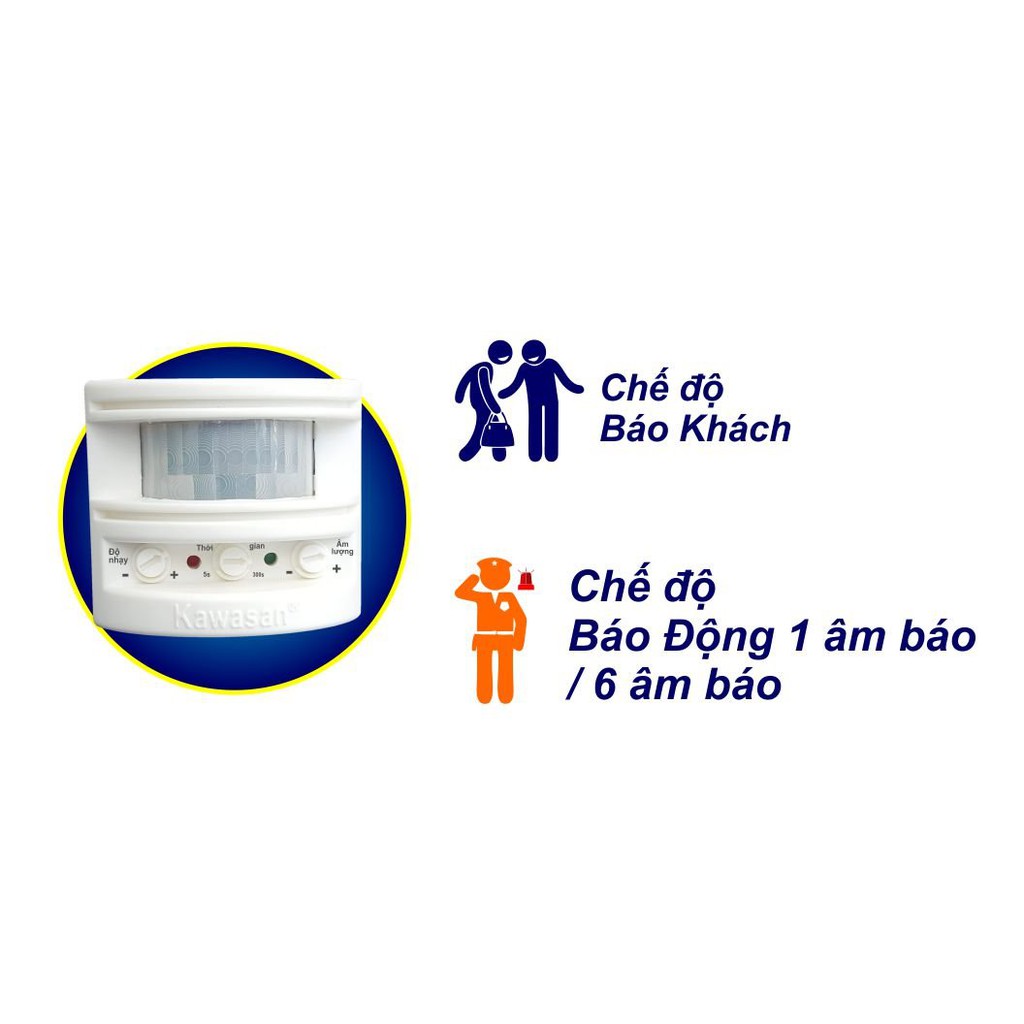 Báo động báo khách độc lập i225BS-NPP EHOMEPIRE