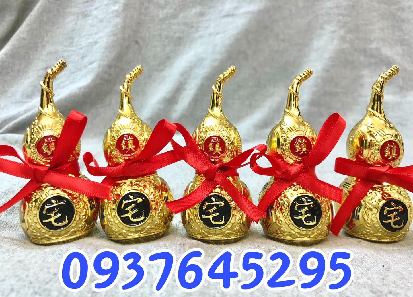 Bình hồ lô đúc đồng cao cấp 9cm