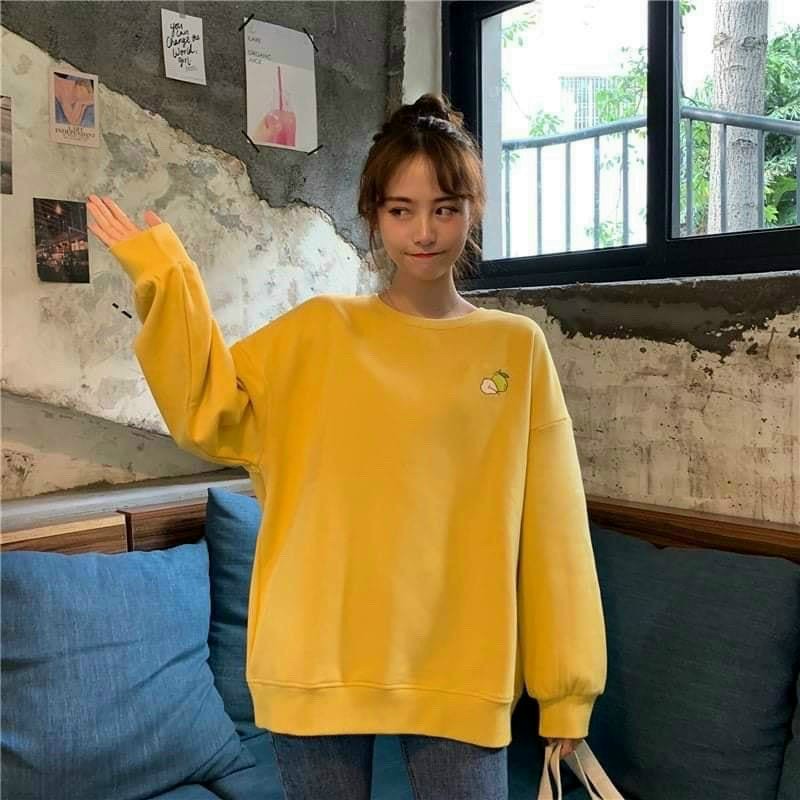 (siêu hót nè) Áo SWEATER in Trái Cây Hoodie Nam (Nữ) Dài tay Cực HOT