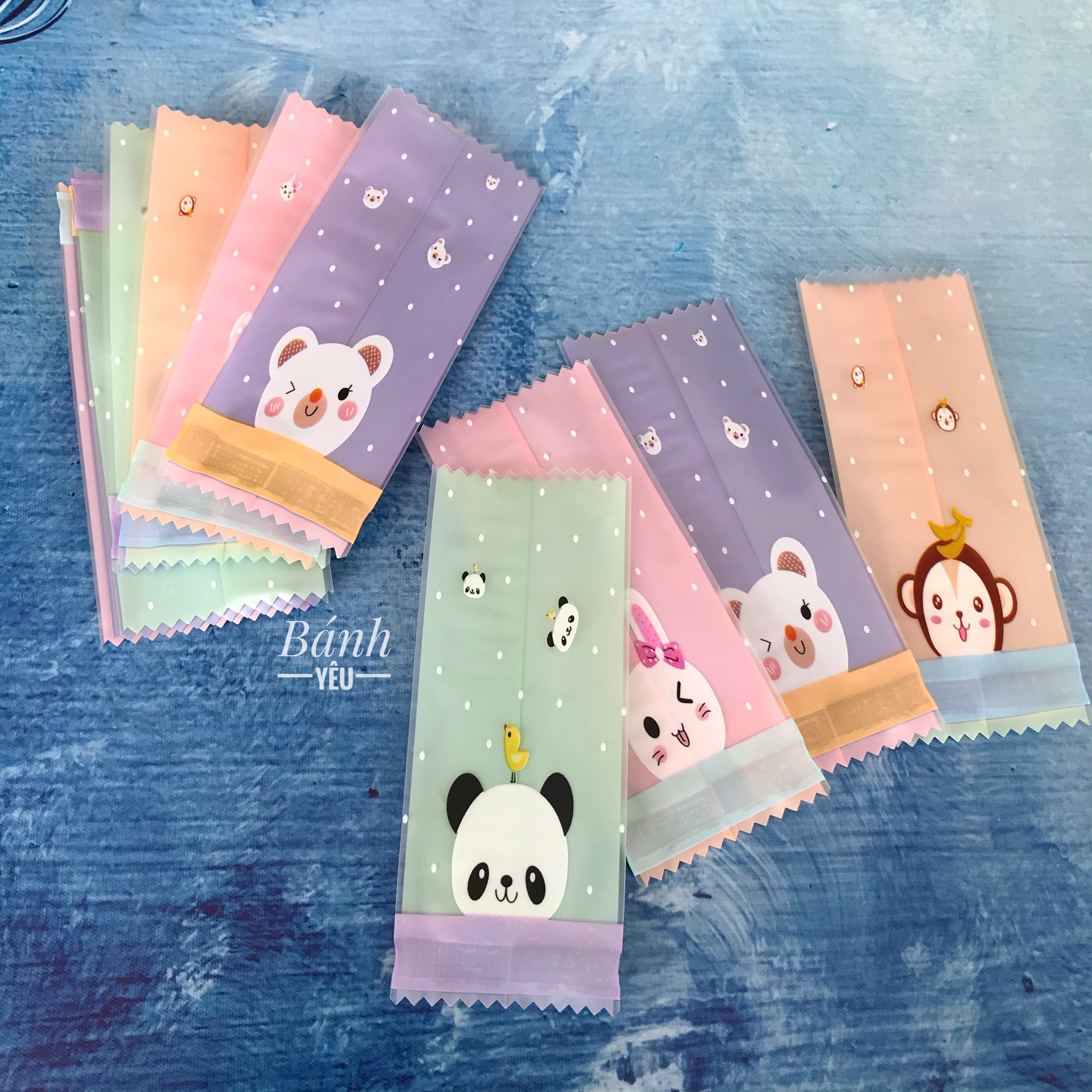 Túi kẹo Nougat hàn miệng
