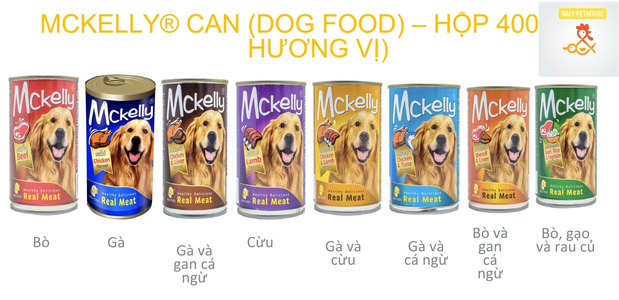 Pate chó MCkelly