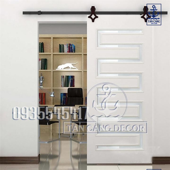 Phụ kiện Cửa Lùa Barn Door Hình Thoi Rhombus Style
