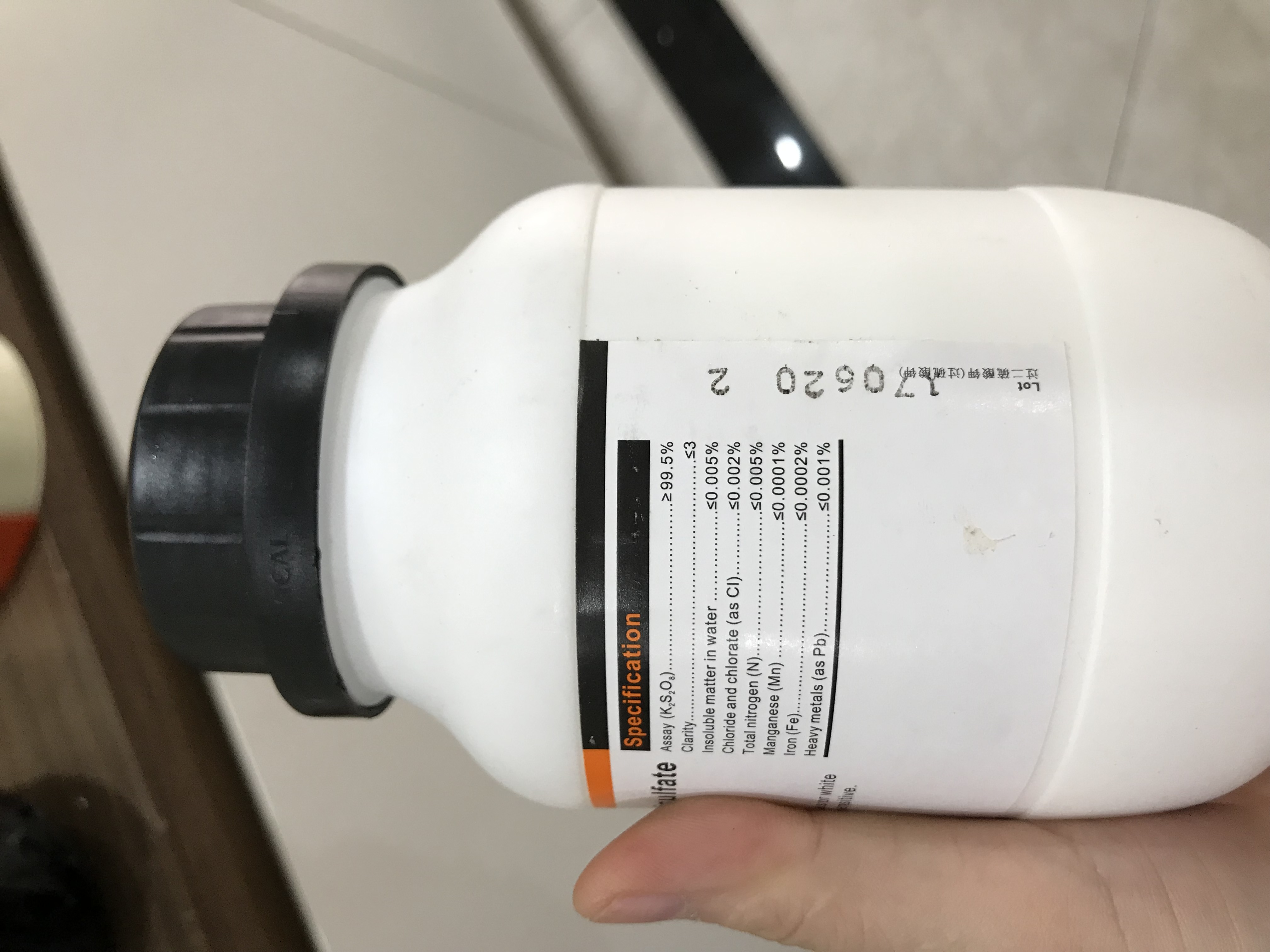 K2S2O8 lọ 500g