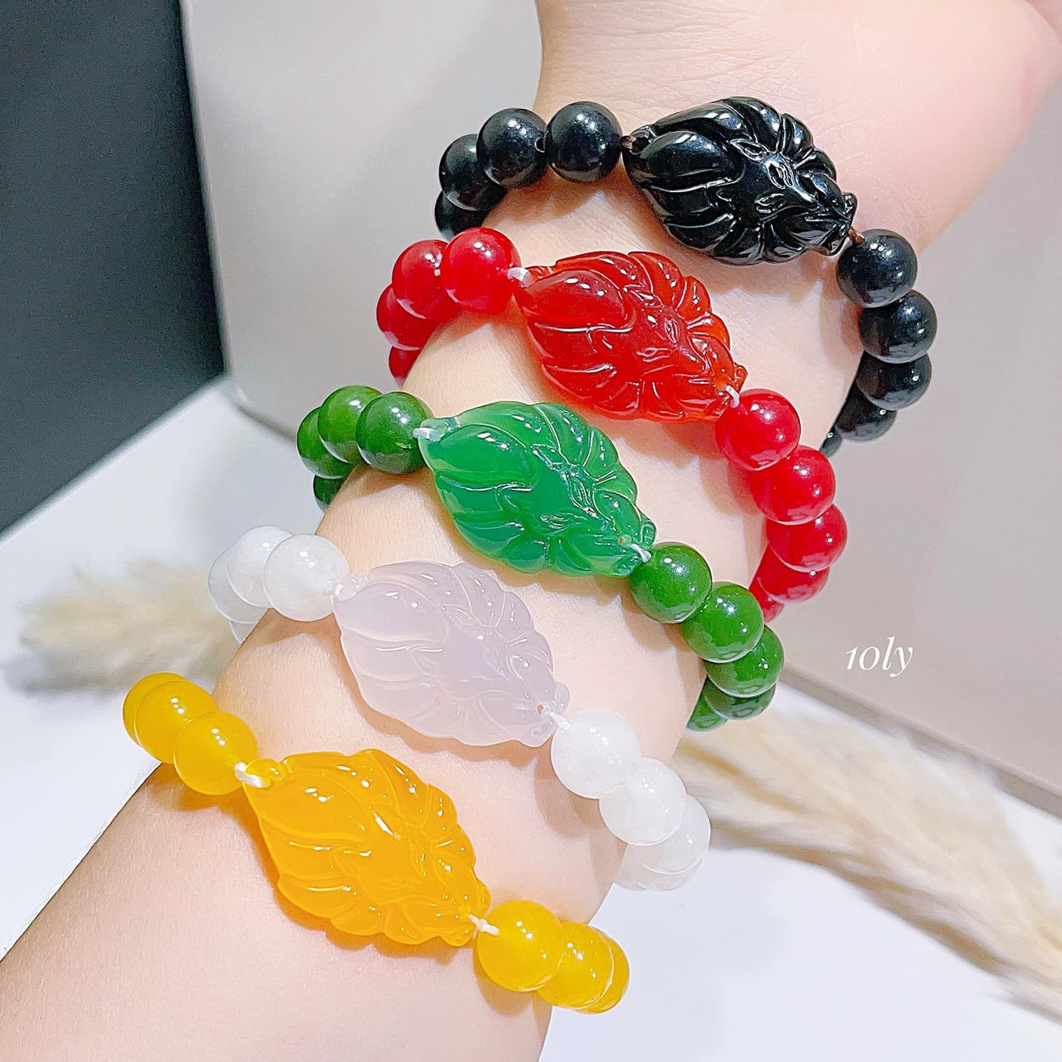 Vòng tay hồ ly chúa đủ màu hợp mệnh