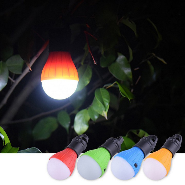 [HCM]Bóng Đèn Tròn Led Xài Pin