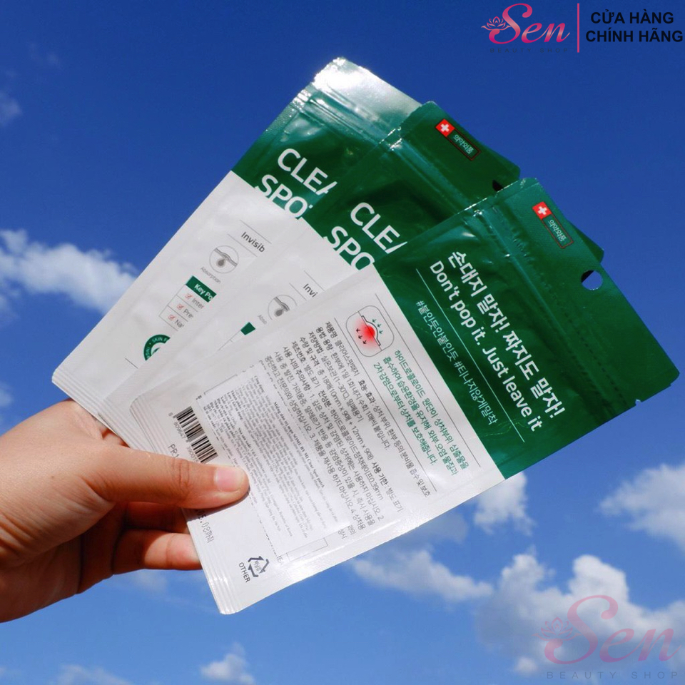 [HCM]Miếng Dán Làm Giảm Mụn Some By Mi 30 Days Miracle Clear Spot Patch (18 Miếng)