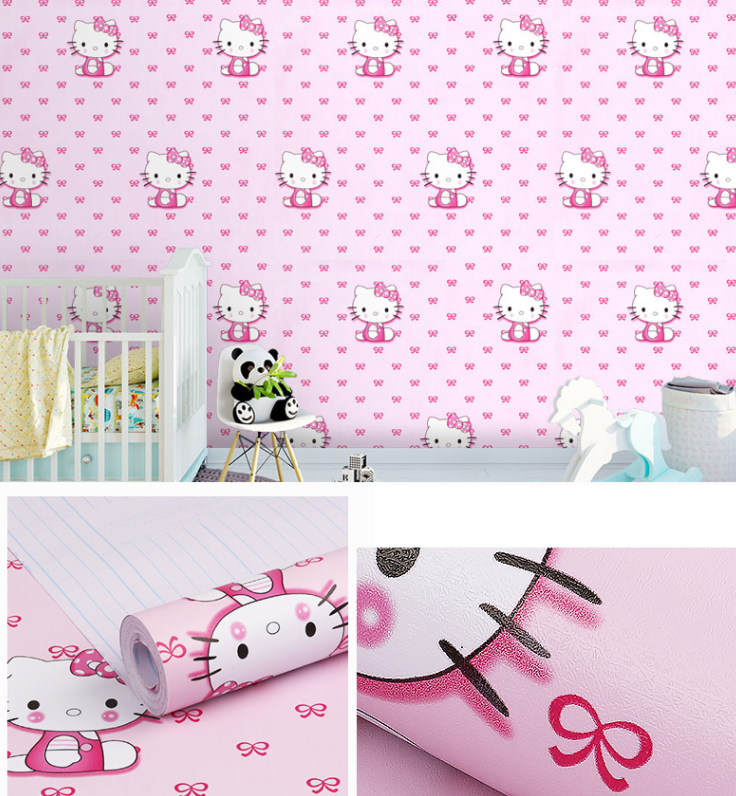Decal giấy dán tường cho trẻ em BST03 CUỘN 5M VÀ 1M có keo sẵn