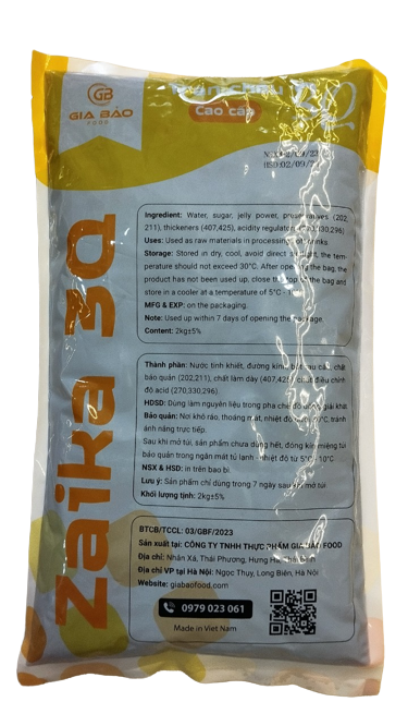 Thạch Trân Châu Caramel 3Q Zaika Gia Bảo