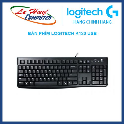Bàn phím có dây logitech k120