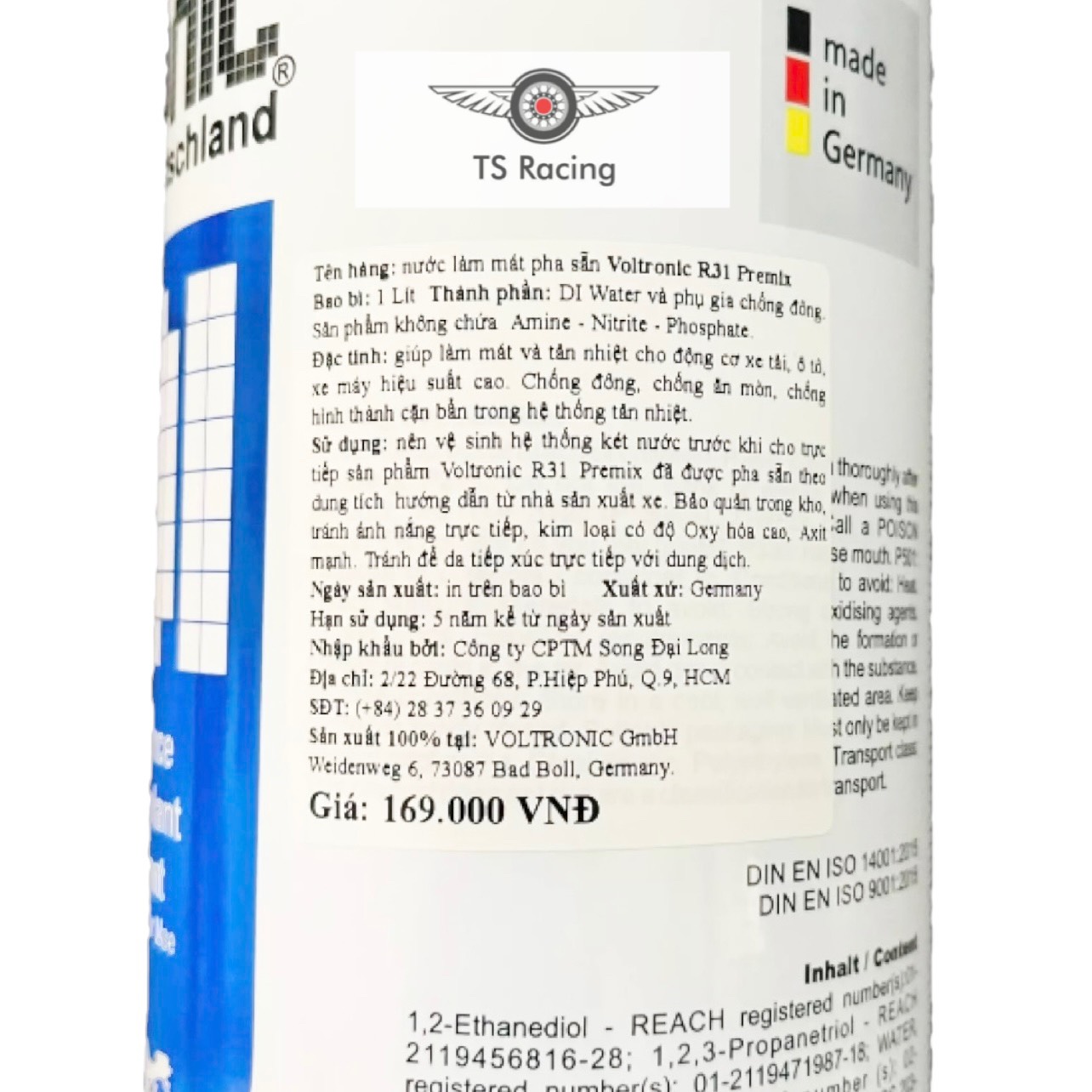 Nước Làm Mát Máy Voltronic R31 1L Chính Hãng
